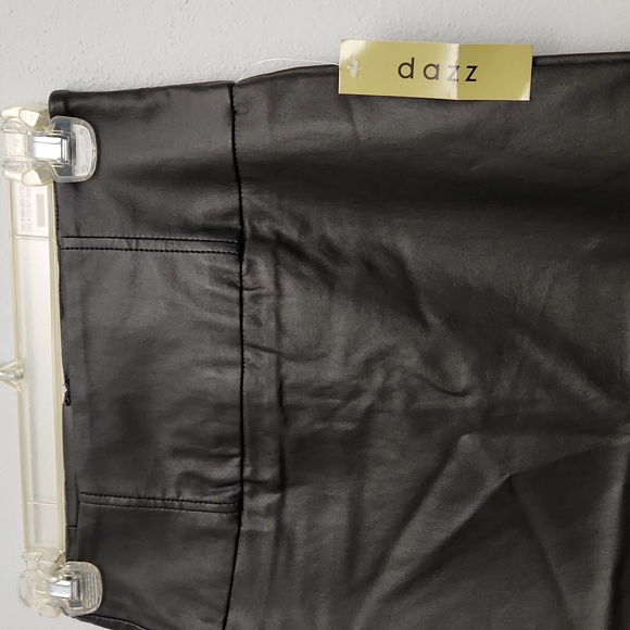 Dazz High Waist Pencil Skirt Faux Leather - Picture 3 of 12